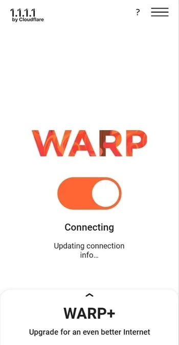 تغییر DNS اینترنت سیم کارت آیفون با برنامه 1.1.1.1: Faster Internet