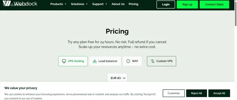 سرویس Webdock برای هاست ربات تلگرام