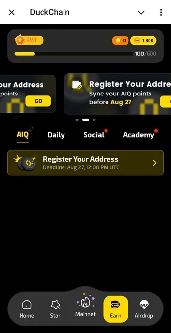 ایردراپ DuckChain