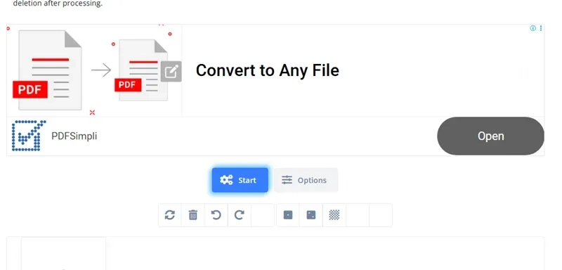 استخراج عکس از PDF آنلاین i2PDF
