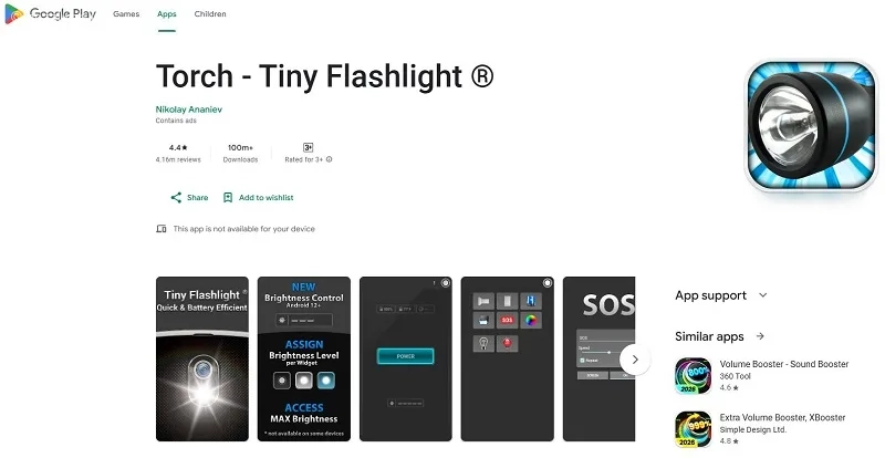 Tiny Flashlight + LED
