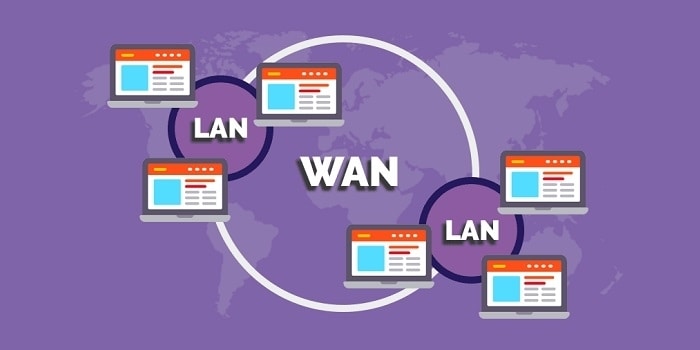 تفاوت بین شبکه LAN و WAN