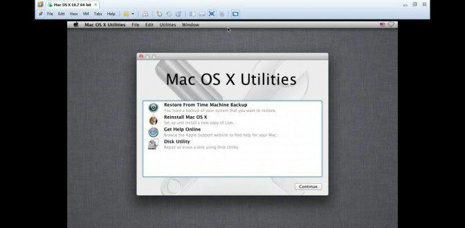 گزینه Disk Utilities را انتخاب کنید.