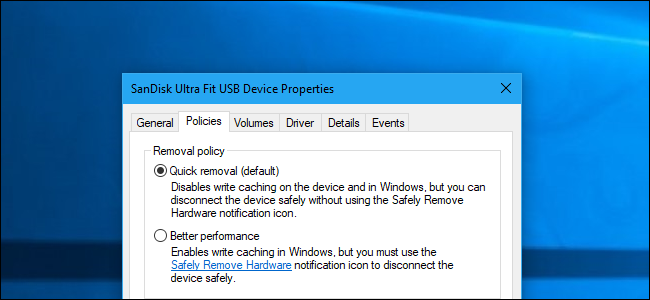 نحوه بهینه سازی حافظه USB برای عملکرد بهتر در ویندوز 10 (Safely Remove)