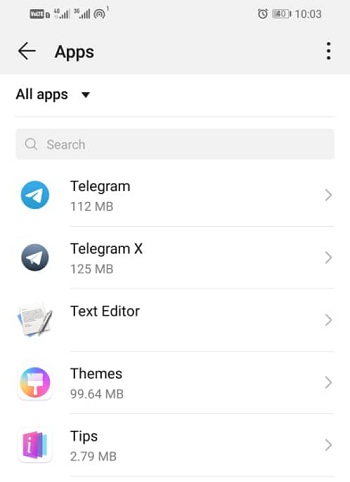 رفع مشکل مشکل همگام سازی مخاطبین تلگرام
