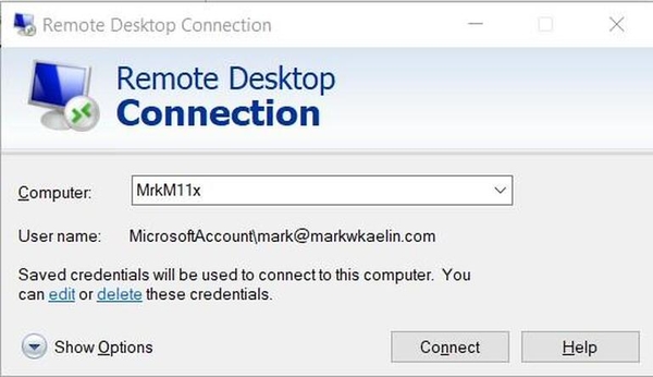 اجرای Remote Desktop