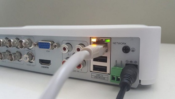 آموزش اتصال دستگاه DVR به لپ تاپ با کابل شبکه