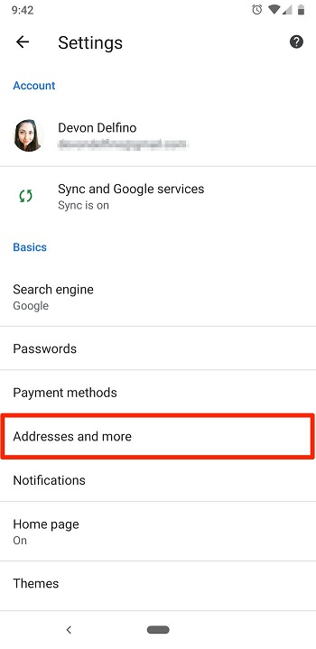 آموزش کار با Autofill برای تکمیل خودکار فیلد ها در کامپیوتر ، اندروید و..