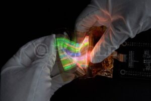 فناوری جدید نمایشگرهای انعطاف پذیر micro-LED
