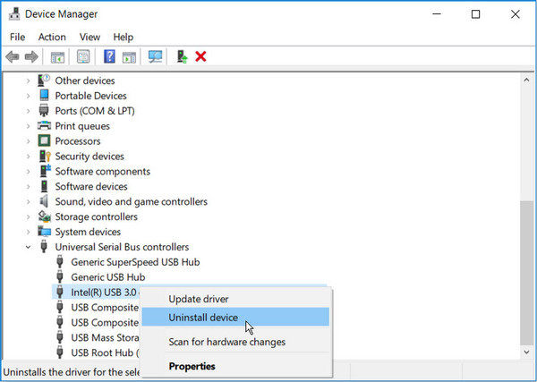 آموزش 7 روش حل مشکل قطع و وصل شدن USB کامپیوتر
