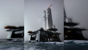 احداث ایستگاه پرتاب فضایی SpaceX روی اقیانوس