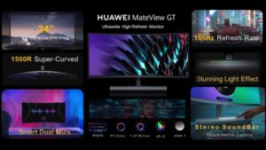 عرضه‌ی جهانی مانیتورهای Huawei MateView GT و MateView