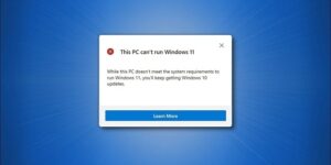 آموزش رفع ارور This PC Can’t Run Windows 11 ویندوز 11
