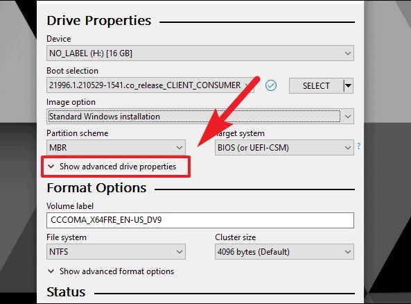 آموزش کامل ساخت ویندوز 11 بوتیبل برای نصب روی فلش USB
