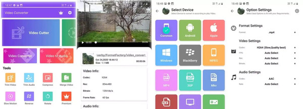 دانلود نرم افزار تبدیل فرمت فیلم برای موبایل اندروید