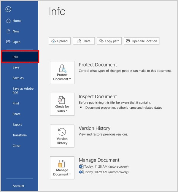 تغییر نام کامنت فایل ورد