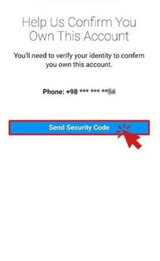 بازیابی پیج اینستاگرام