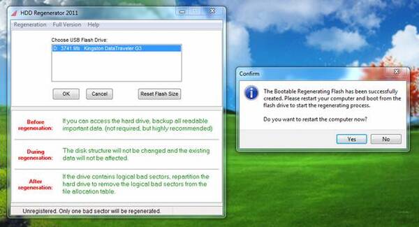 HDD Regenerator بوتیبل