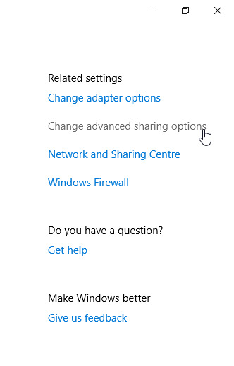 ارور Windows 10 unable to access shared folder