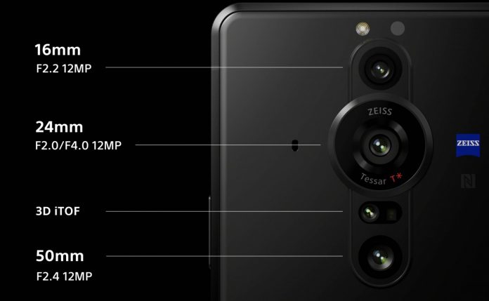 جزییات فنی سنسور یک اینچی روی Sony Xperia PRO-I