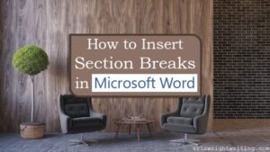 آموزش ایجاد Section Break در مایکروسافت ورد
