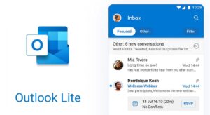 اپلیکیشن Outlook Lite برای مدیریت ایمیل‌ها در گوشی‌های ضعیف معرفی شد