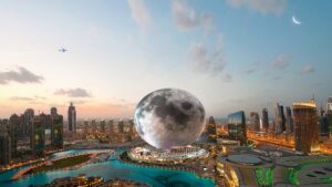 ساخت ماه مصنوعی در دبی ؛ هتلی پیشرفته در حاشیه خلیج فارس!