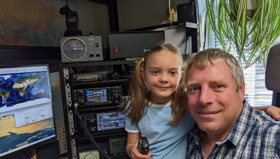 تماس یک دختربچه 8 ساله با ایستگاه فضایی بین المللی