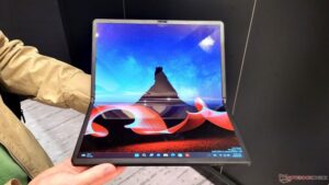 رونمایی از لپ تاپ تاشو  Lenovo ThinkPad X1 Fold در نمایشگاه IFA 2022