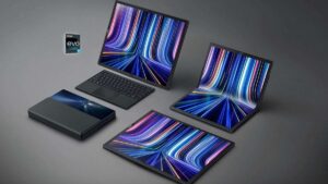 لپ تاپ ایسوس ZenBook 17 Fold OLED رسما رونمایی شد