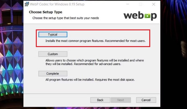 تبدیل فایل WebP