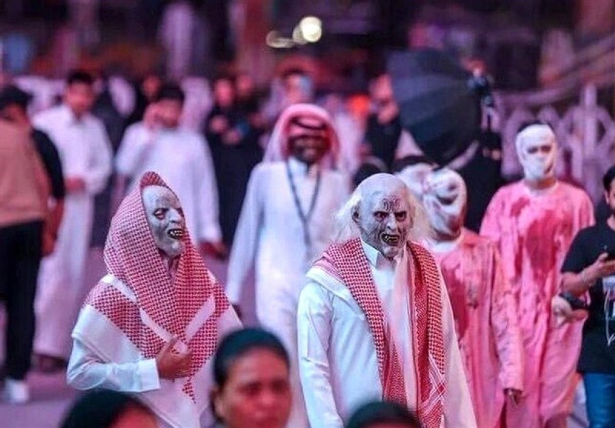جشن هالووین در عربستان