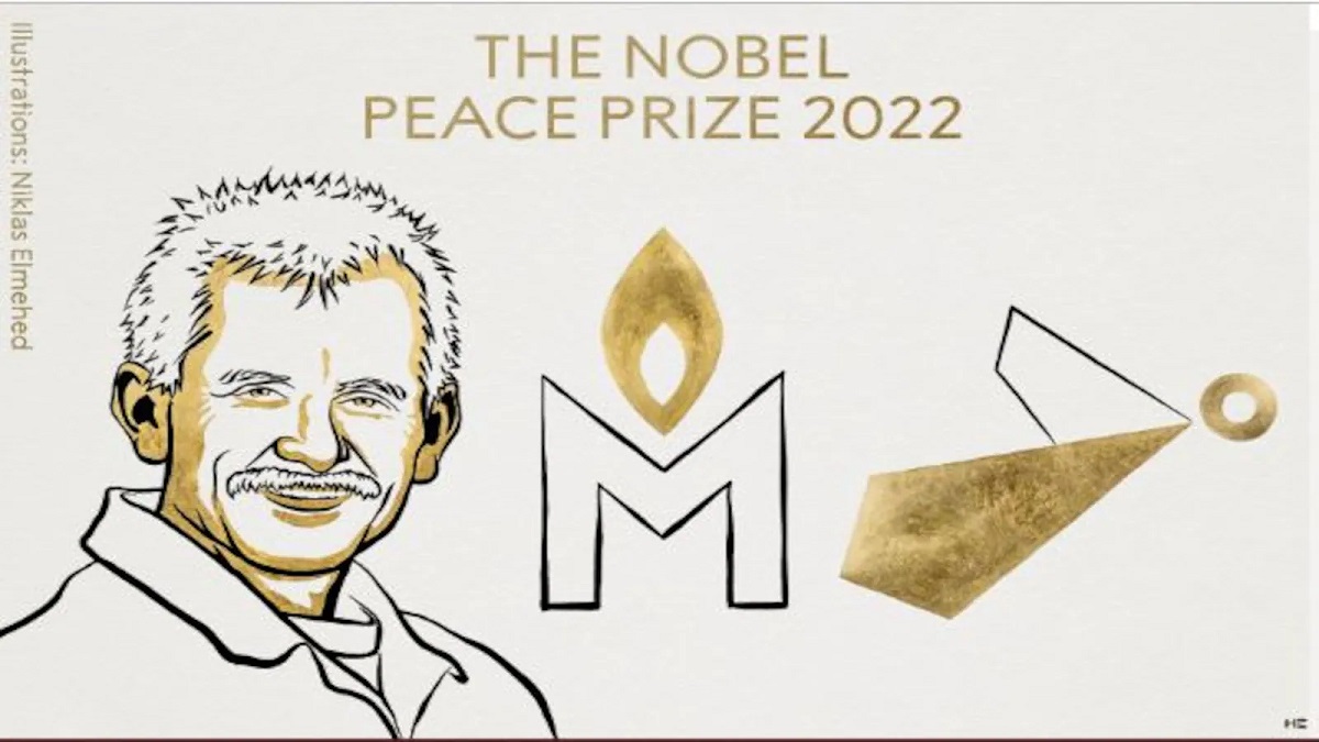 برنده جایزه صلح نوبل 2022 معرفی شد