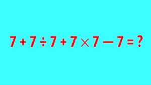 تست هوش : فقط افراد باهوش میتوانند این معادله را حل کنند [+ جواب معما]