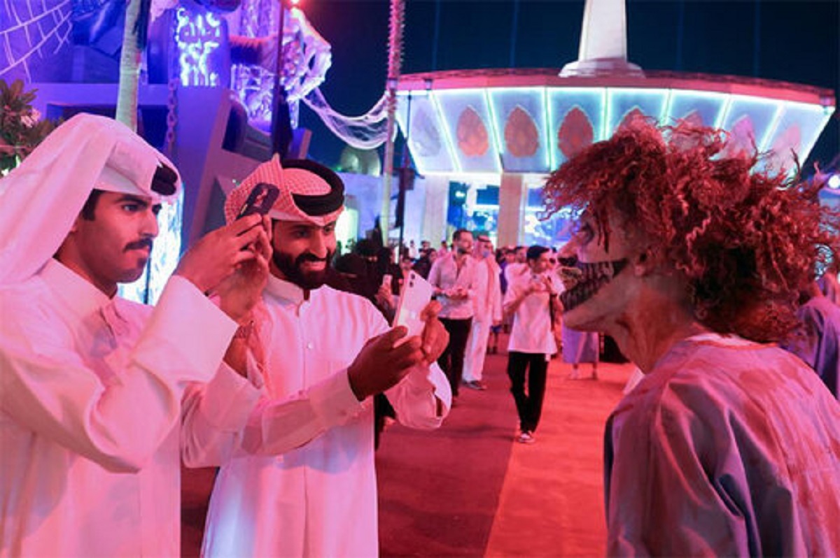 جشن هالووین در عربستان