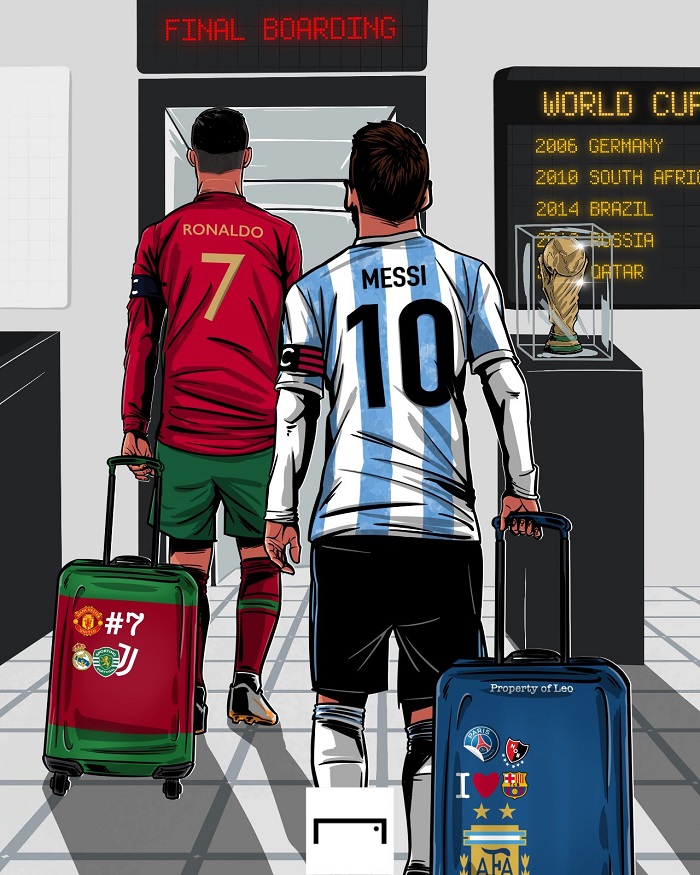 پیش بینی هوش مصنوعی از جام جهانی ؛ مسی و رونالدو در فینال!