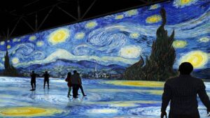 برگزاری نمایشگاه آثار ون گوگ در پاریس با هوش مصنوعی [+ویدیو]