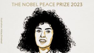 جایزه صلح نوبل 2023 به نرگس محمدی از ایران اعطا شد!