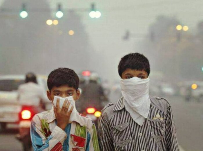 رکورد مسموم‌ترین هوای جهان به نام دهلی‌نو ثبت شد