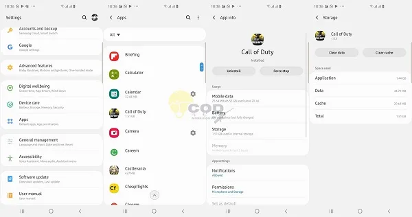 حل مشکل تایم اوت کالاف با پاک کردن کش