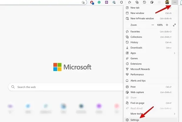 آموزش تغییر موتور جستجو Microsoft Edge برای دسکتاپ