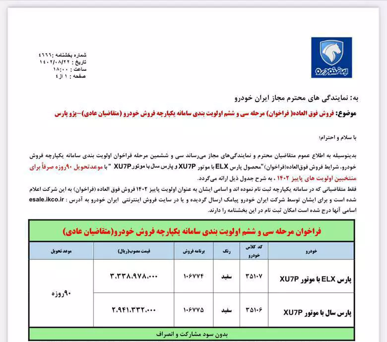 زمان خداحافظی با پژو پارس نزدیک است