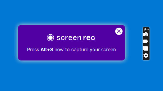 نرم افزار ScreenRec