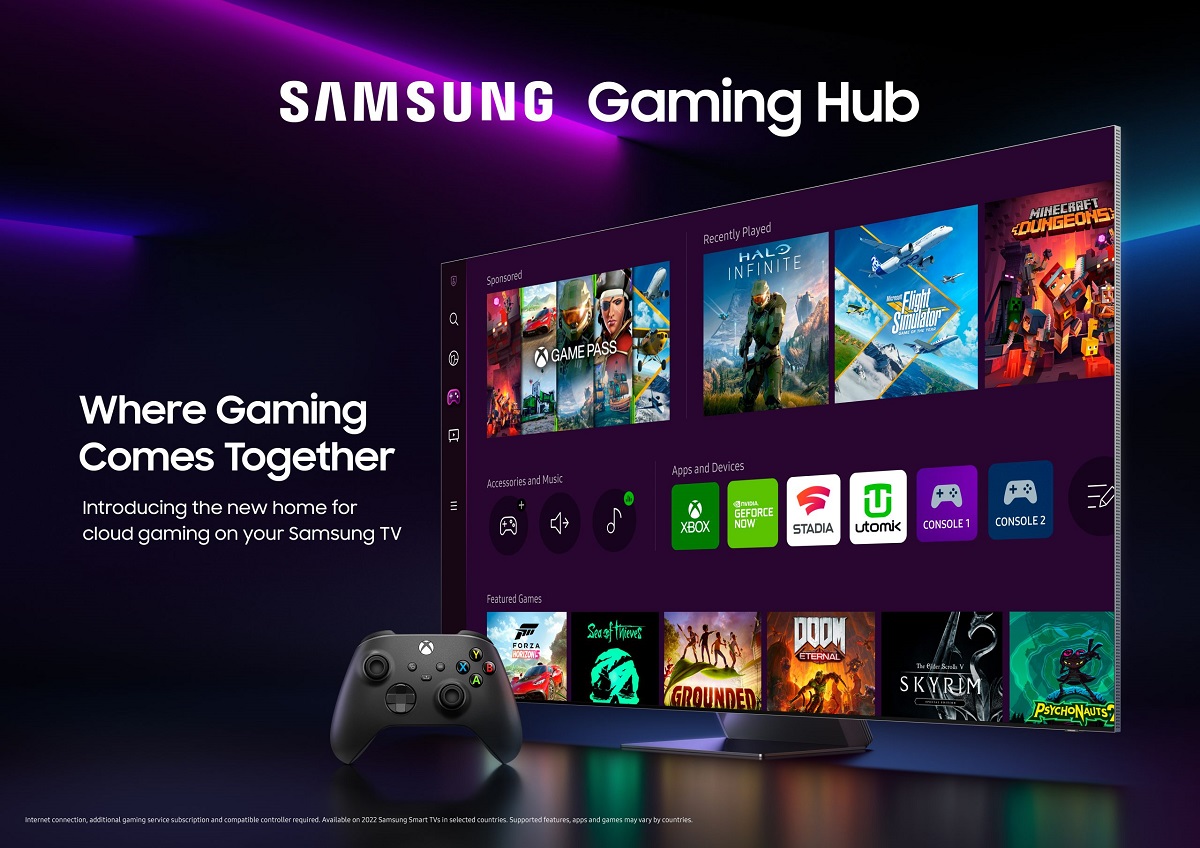 سرویس Gaming Hub سامسونگ اکنون به شما امکان تجربه بازی‌ها را بدون ورود یا اشتراک می‌دهد