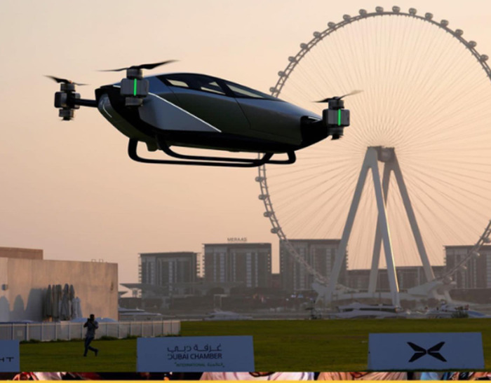 نمایشگاه هوایی دبی 2023 با نمایش تاکسی‌های پرنده برگزار می‌شود