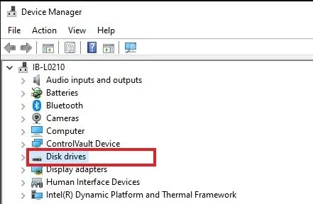 رفع ارور You Need to Format the Disk in Drive با آپدیت درایو