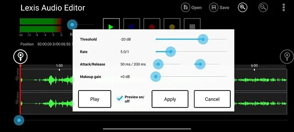 lexis audio editor Compressor