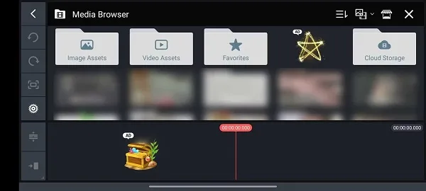 حذف نویز صدا از ویدیو اندروید : choose a video