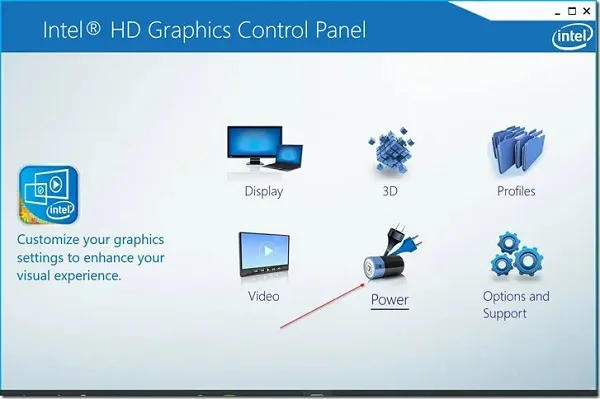 غیرفعال کردن روشنایی تطبیقی ویندوز 10 از طریق Intel HD Graphics