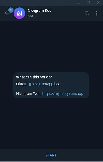 Nicegram Bot